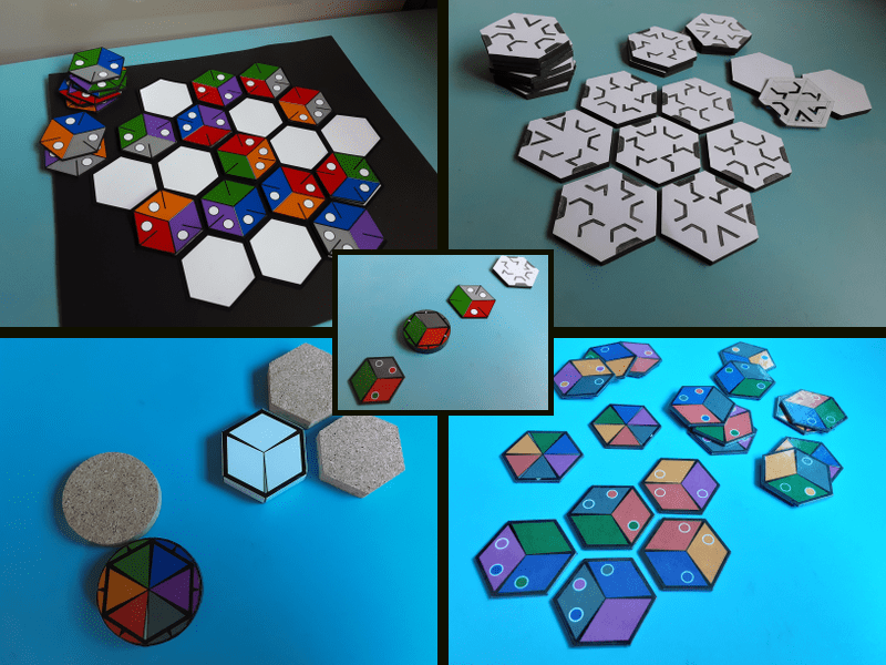 Prototypes of the ConnXxis physical tiles